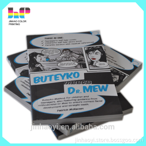 wholesale professional comic book printing service in China